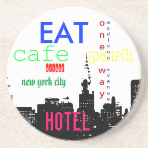 New York City Pop Art Underlägg