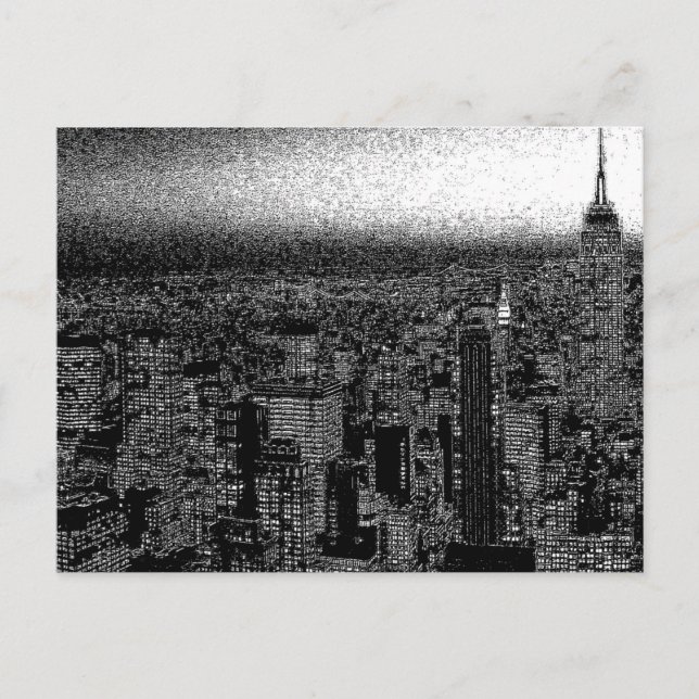 New York City Pop Art Vykort (Framsida)