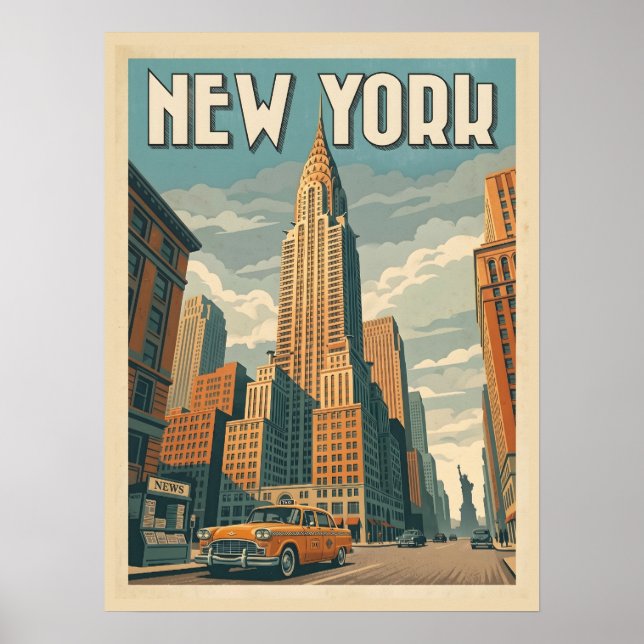 New York City  Poster (Framsidan)