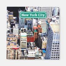 New York City-presenten souvenir-dekorfärgad Magne