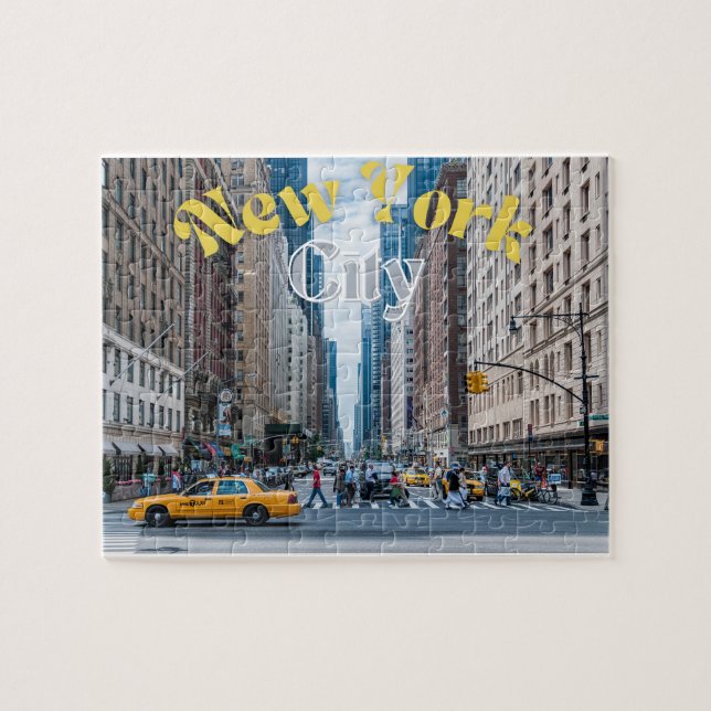 New York City Puzzle Pussel (Horisontell)