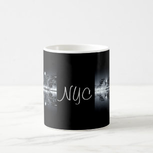 New York City-reflektioner Kaffemugg