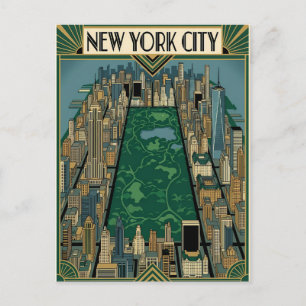 New York City-resor vykort