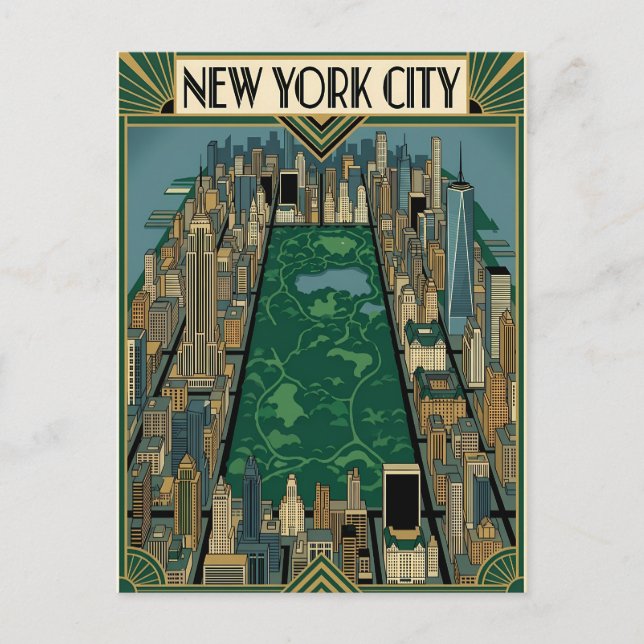 New York City-resor vykort (Framsida)
