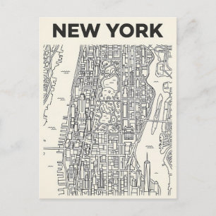 New York City-resor vykort