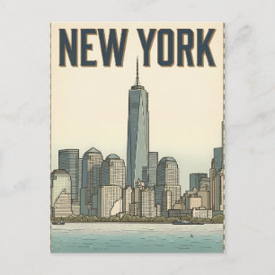 New York City-resor vykort
