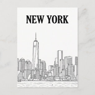 New York City-resor vykort