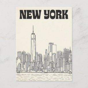 New York City-resor vykort