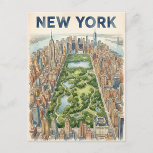 New York City-resor vykort
