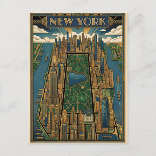 New York City-resor vykort