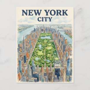 New York City-resor vykort