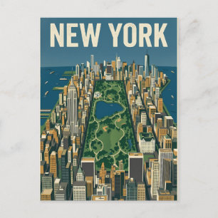 New York City-resor vykort