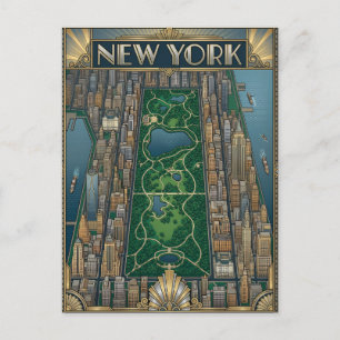 New York City-resor vykort