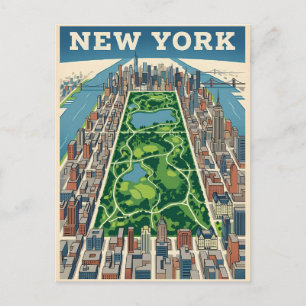 New York City-resor vykort