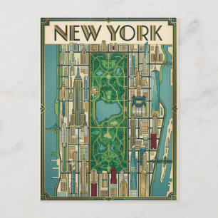 New York City-resor vykort