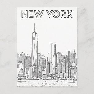 New York City-resor vykort