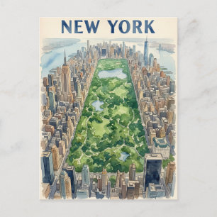 New York City-resor vykort
