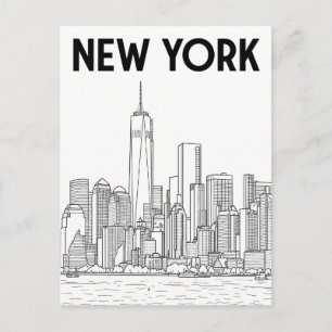 New York City-resor vykort