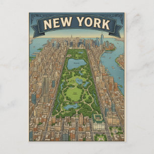 New York City-resor vykort