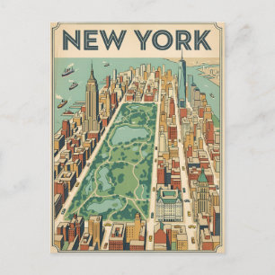 New York City-resor vykort