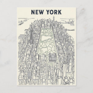 New York City-resor vykort