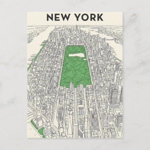New York City-resor vykort