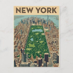 New York City-resor vykort