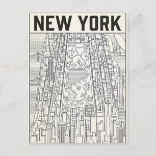 New York City-resor vykort