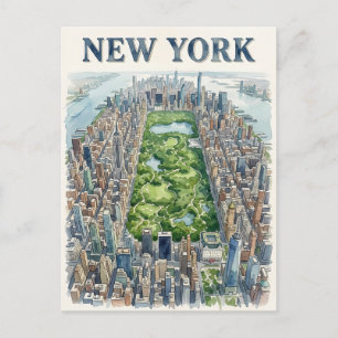 New York City-resor vykort