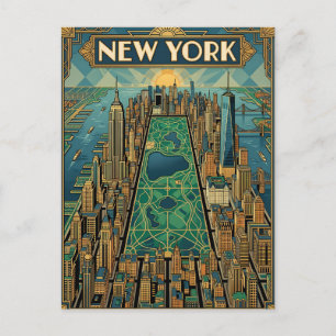 New York City-resor vykort