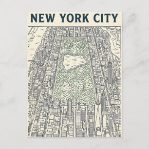 New York City-resor vykort