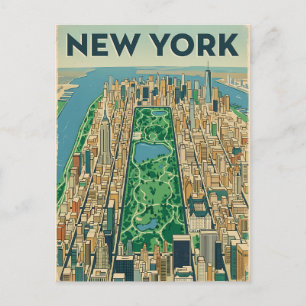 New York City-resor vykort