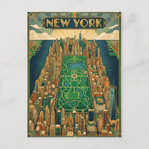 New York City-resor vykort