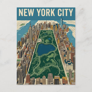 New York City-resor vykort