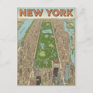 New York City-resor vykort