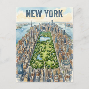New York City-resor vykort