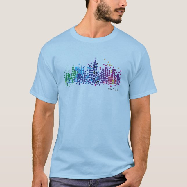 New York City roligt shirt T (Framsida)