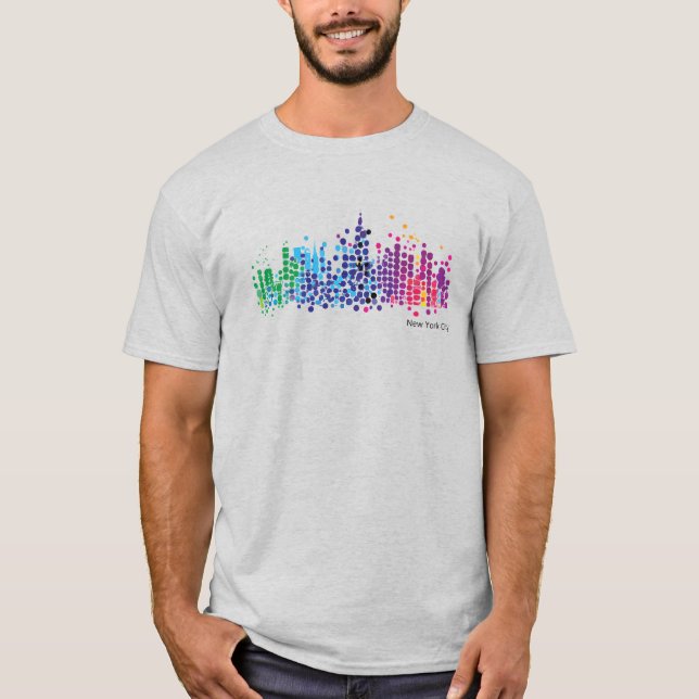 New York City roligt shirt T (Framsida)