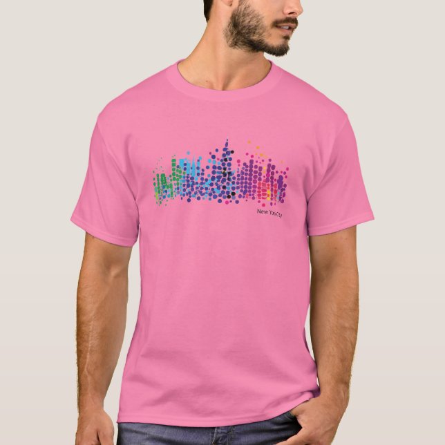 New York City roligt shirt T (Framsida)