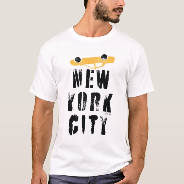 New York City roligt shirt T Shirt (Framsida)