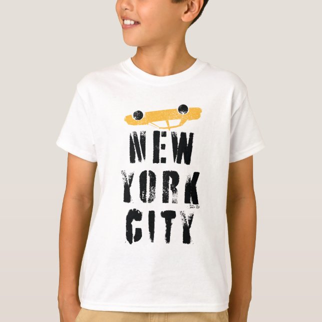 New York City roligt shirt T Shirt (Framsida)