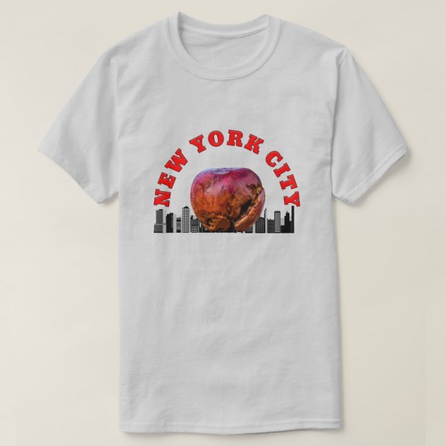 New York City Rotten Apple T Shirt (Design framsida)