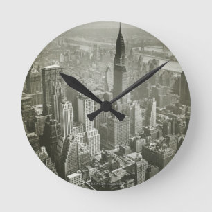 New York City Rund Klocka