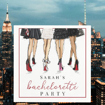 New York City Sängkammarjungfru Modeillustration