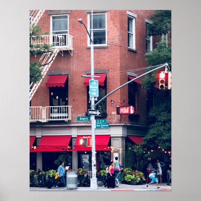 New York City Scene Poster (Framsidan)