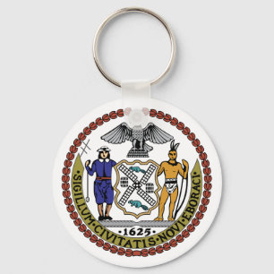 New York City Seal Nyckelring