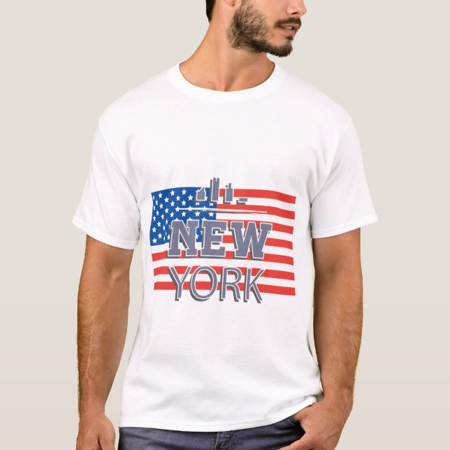 New York City Sign T Shirt (Framsida)
