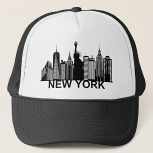 New York City silhouette Keps