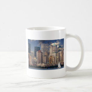 New York City Siluett Kaffemugg