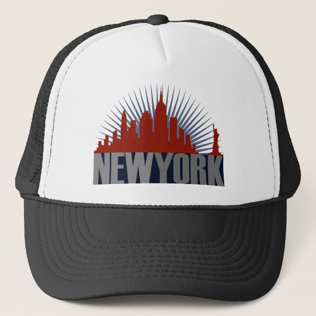 New York City Siluett Keps (Framsida)